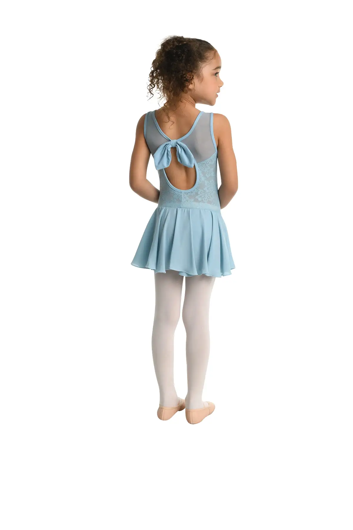 Kids Leanore Sweetheart Neck Dress