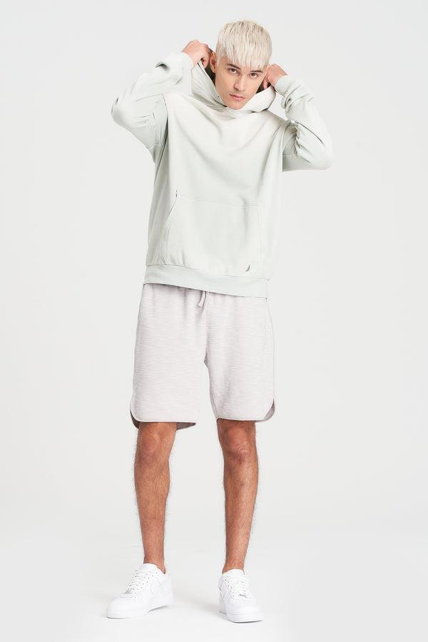 Kuwalla Tee Sun Faded Snap Hoodie in Desert Sage