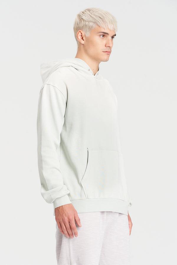 Kuwalla Tee Sun Faded Snap Hoodie in Desert Sage