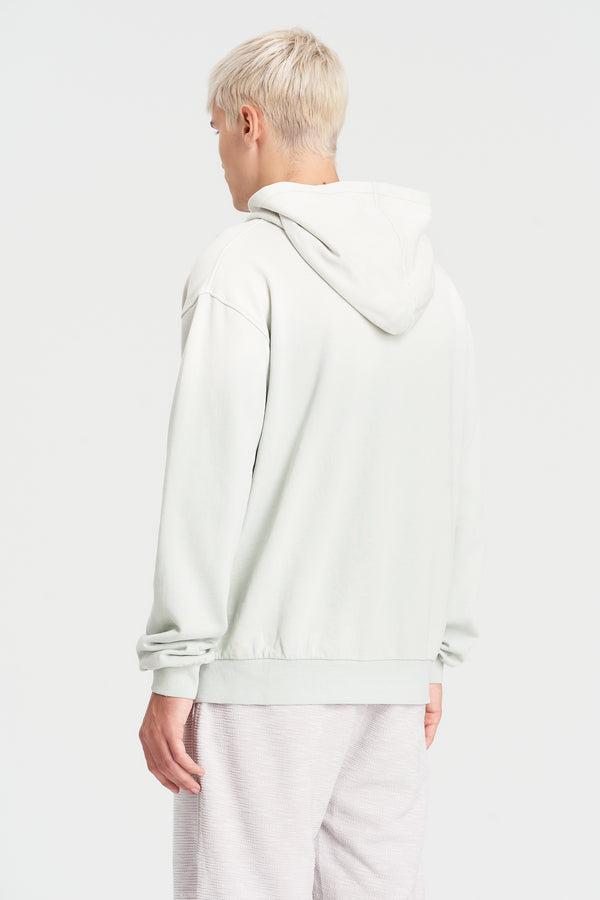 Kuwalla Tee Sun Faded Snap Hoodie in Desert Sage