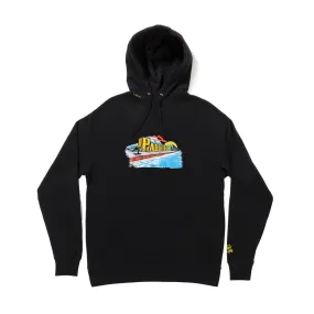 LAKAI PACIFICO PUSH HOODIE - BLACK