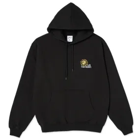 LAST RESORT AB FLOWER HOODIE - BLACK