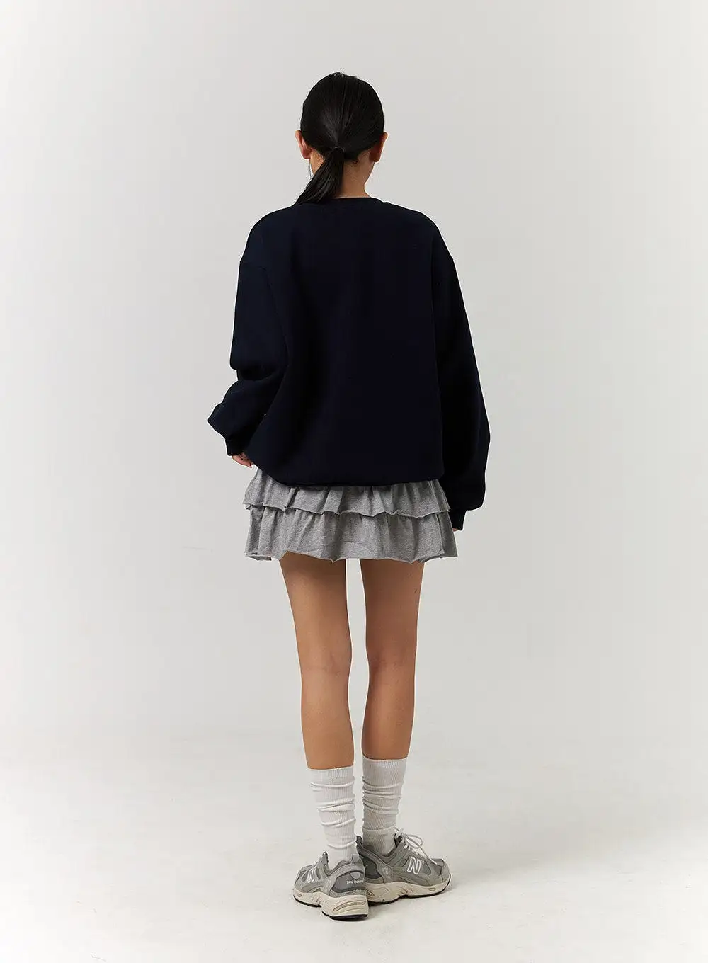 Layered Frill Mini Skirt CD329