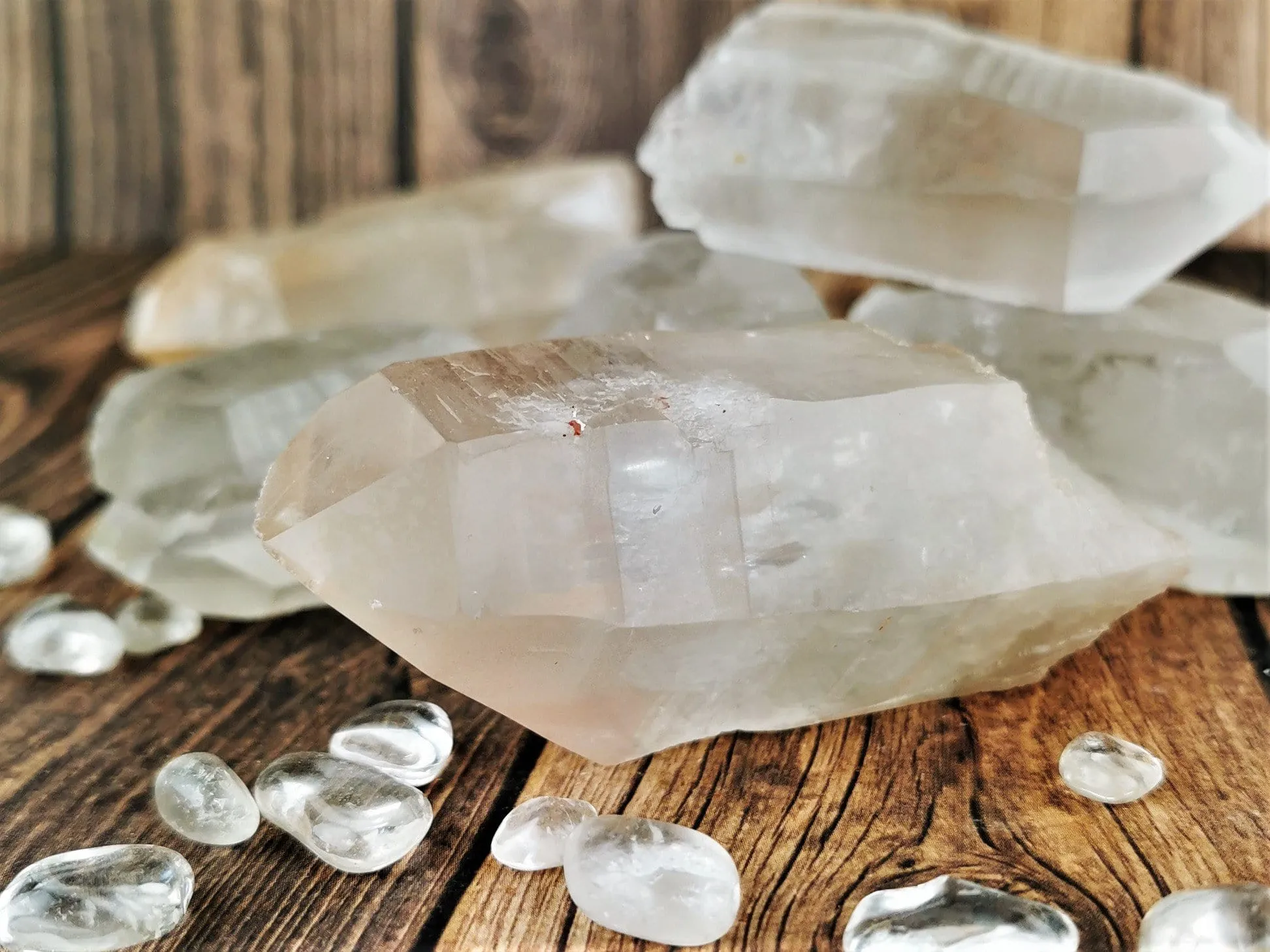 Lemurian Quartz Points