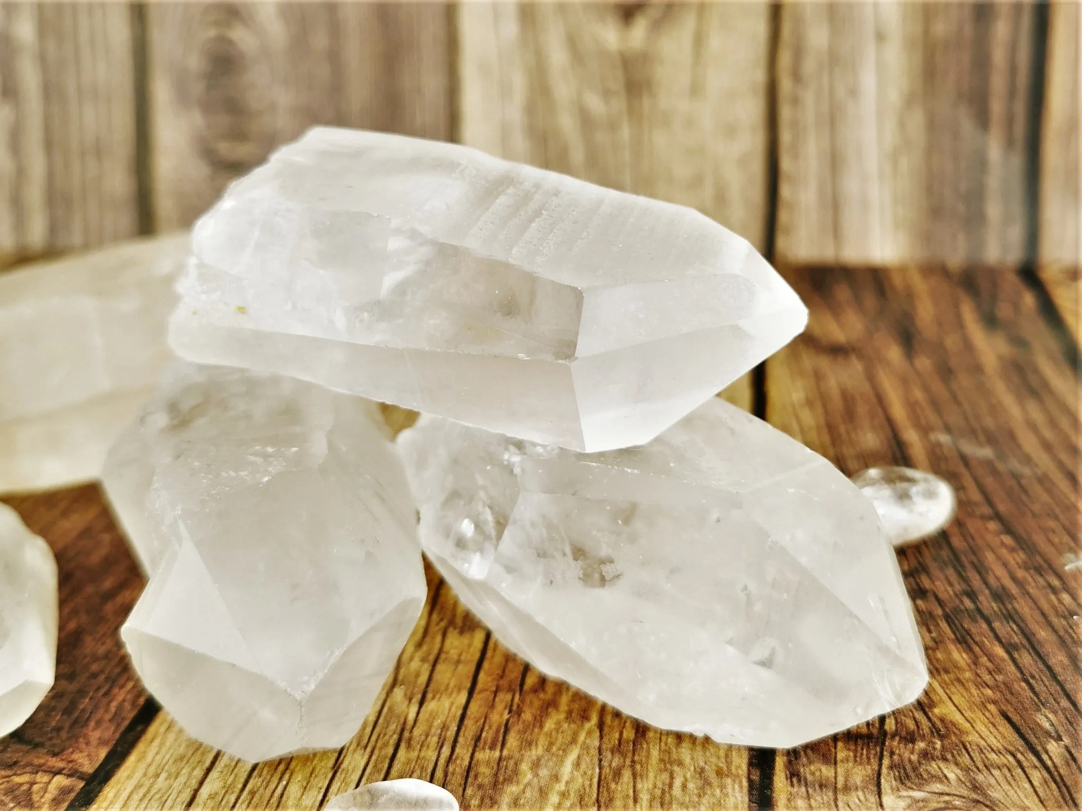 Lemurian Quartz Points