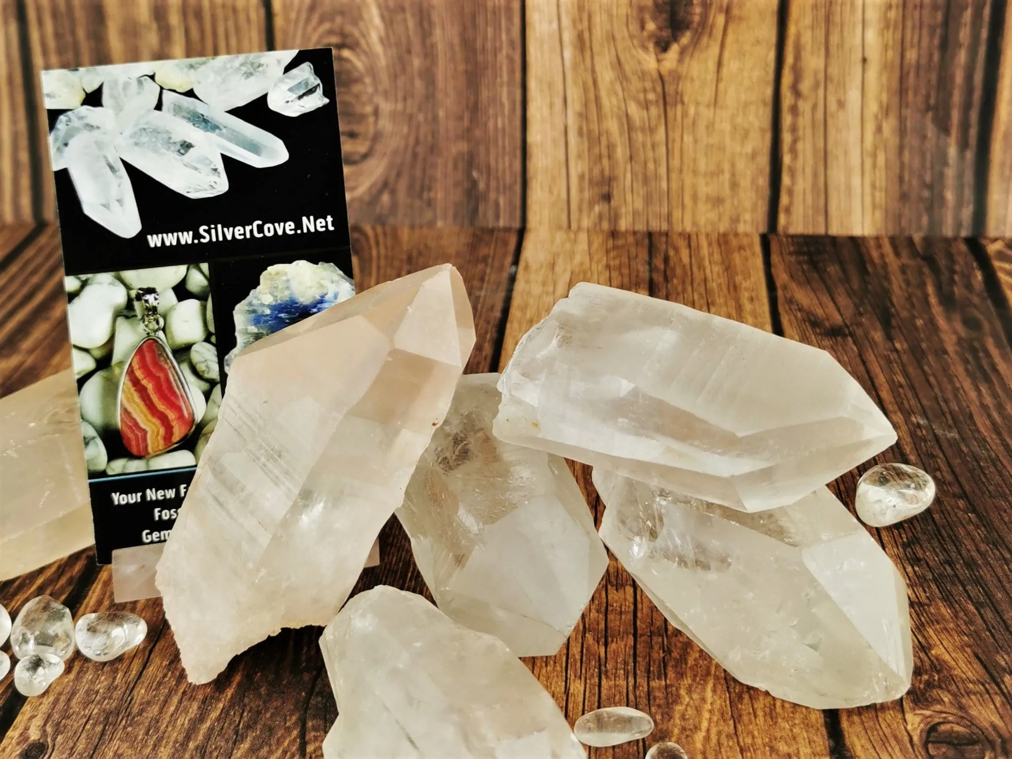 Lemurian Quartz Points