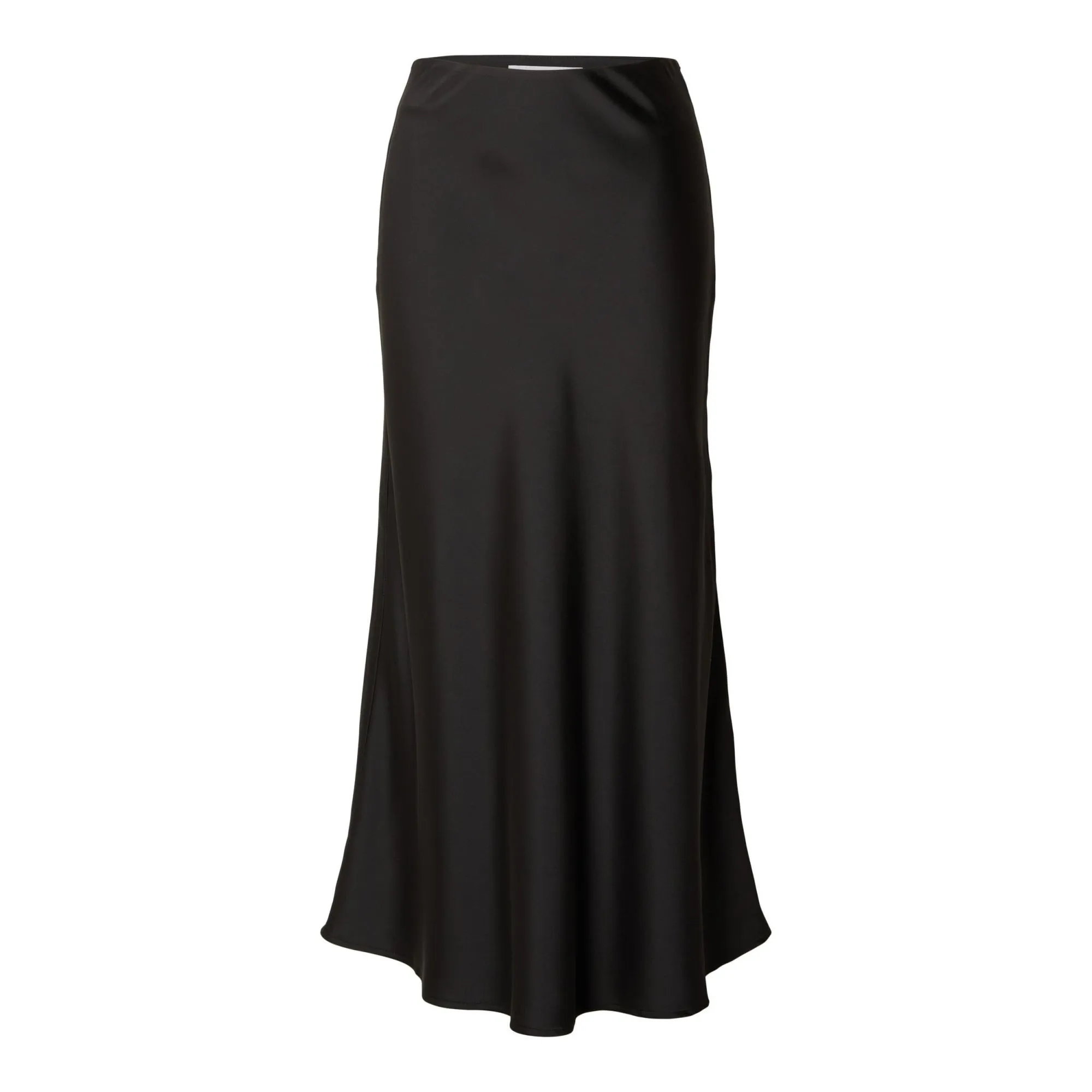 Lena Satin Midi Skirt