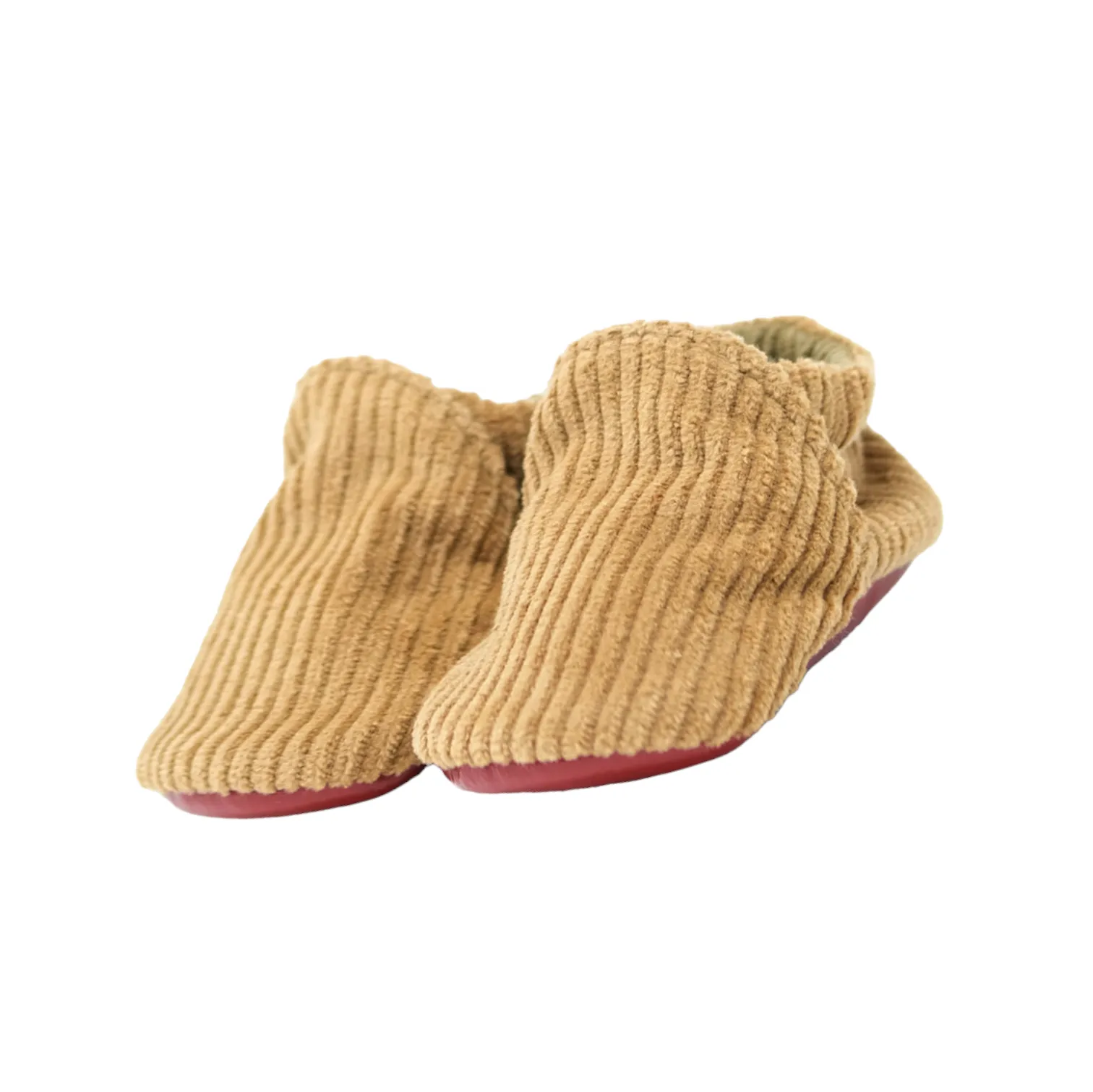 Little Grapefruit Corduroy Baby Shoes