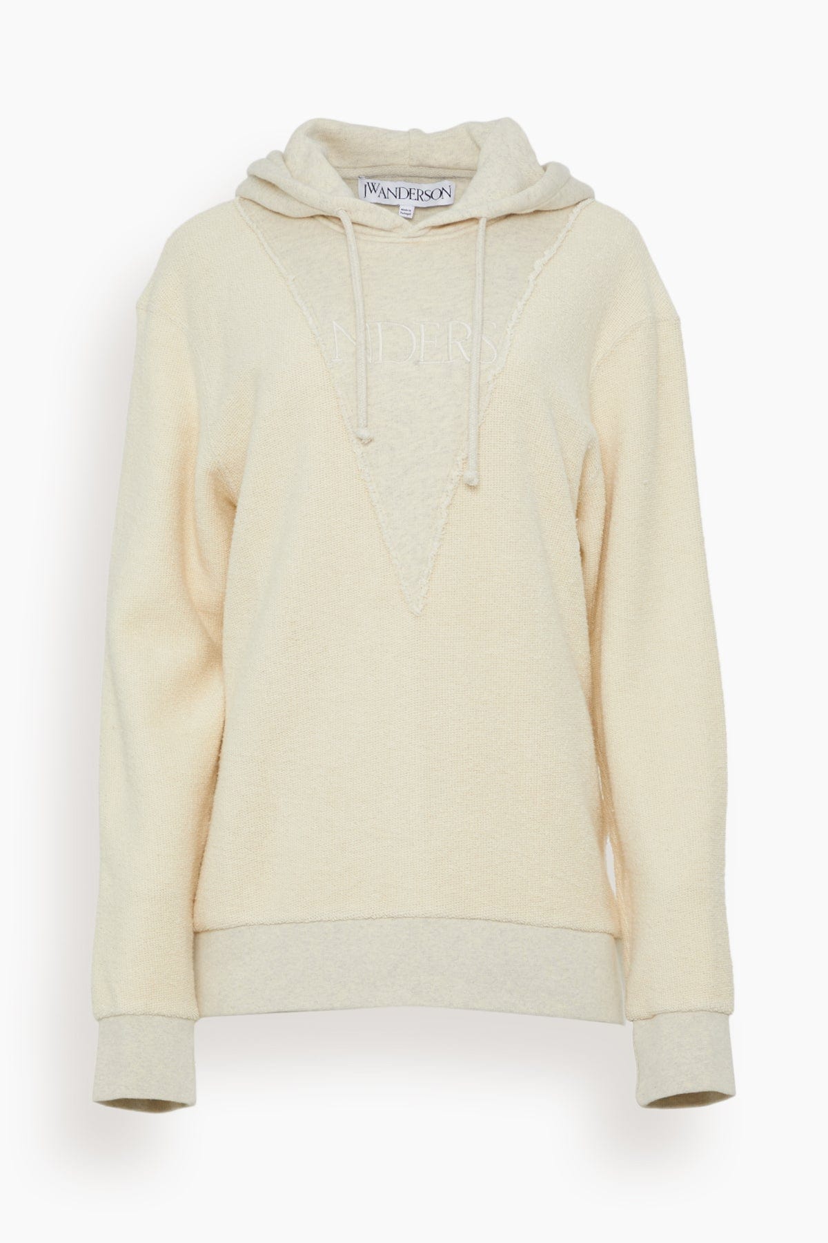 Logo Reverse Hoodie in Oatmeal