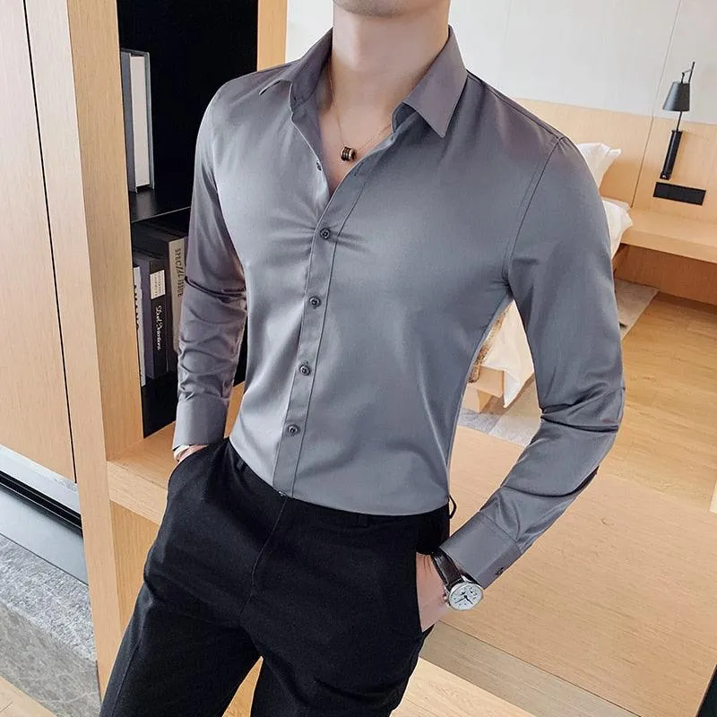 Long Sleeve Shirt Formal Wear