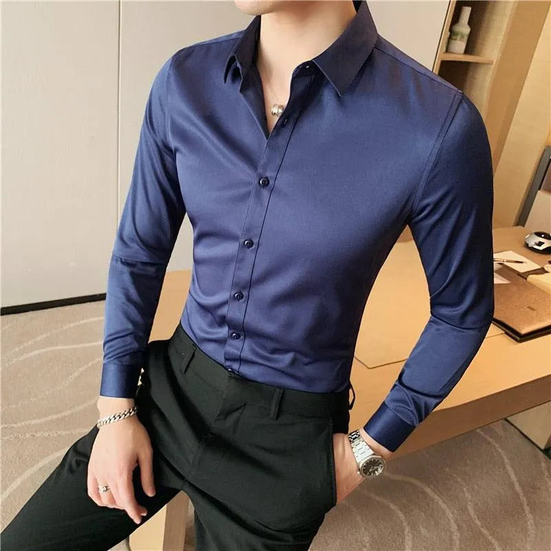 Long Sleeve Shirt Formal Wear