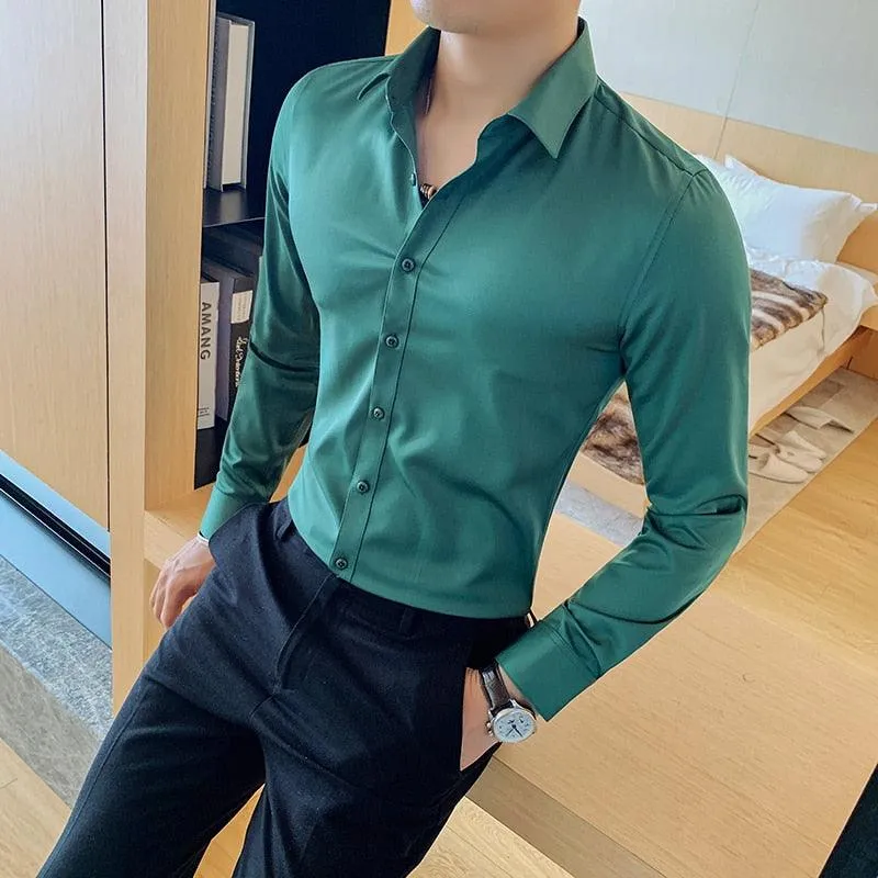 Long Sleeve Shirt Formal Wear