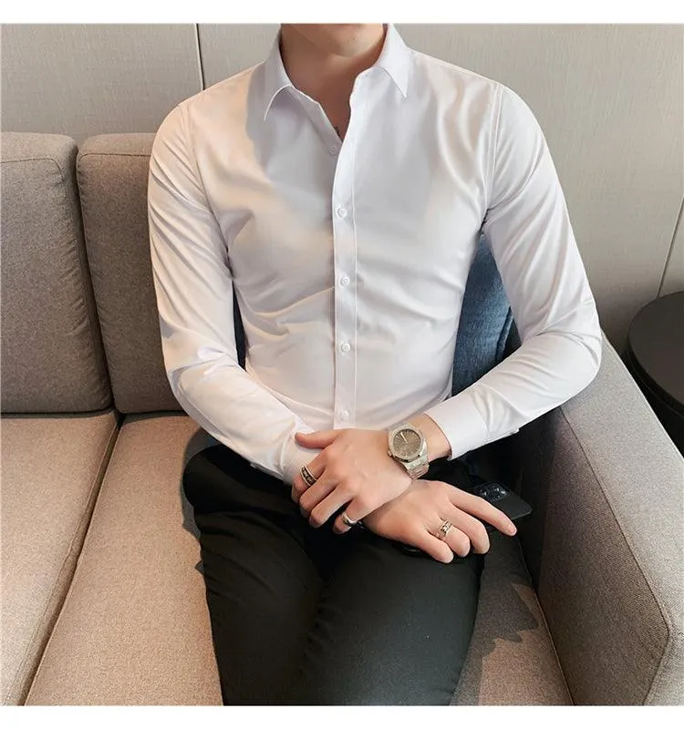 Long Sleeve Shirt Formal Wear