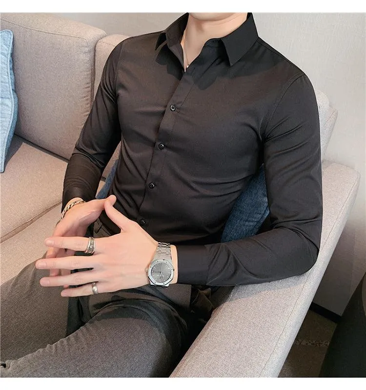 Long Sleeve Shirt Formal Wear