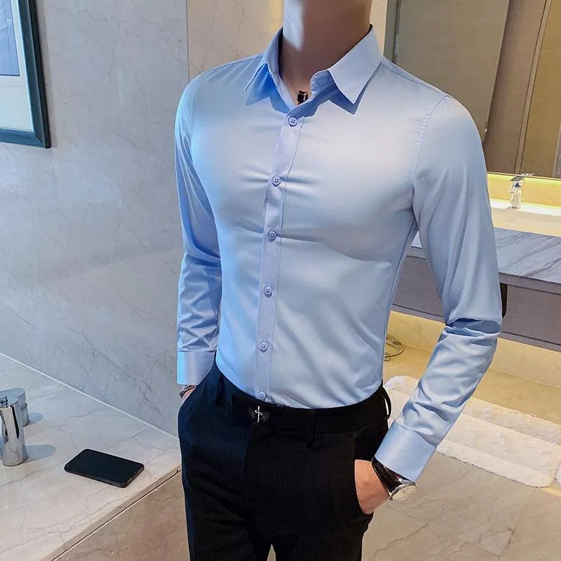 Long Sleeve Shirt Formal Wear