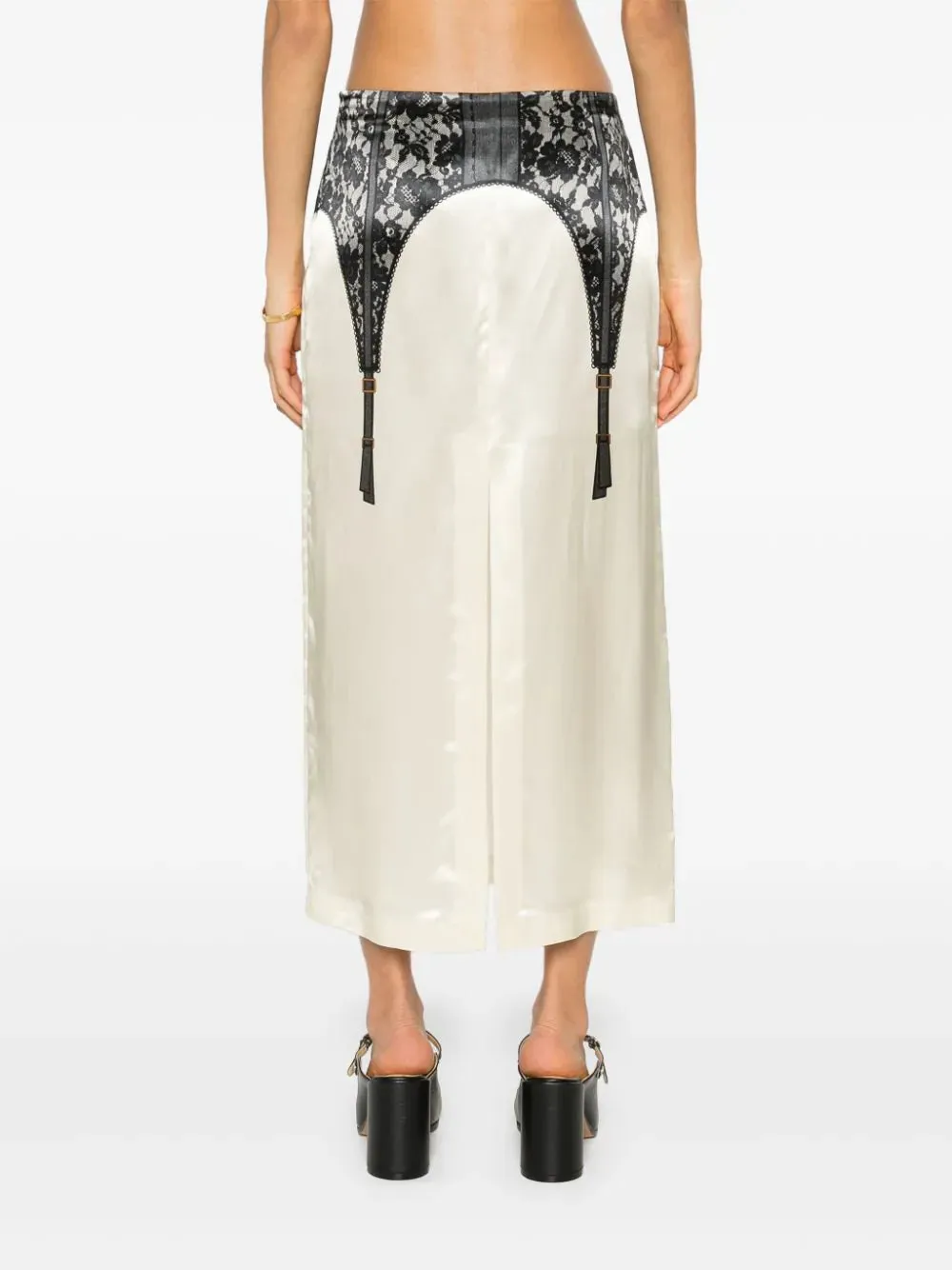 Midi skirt with print