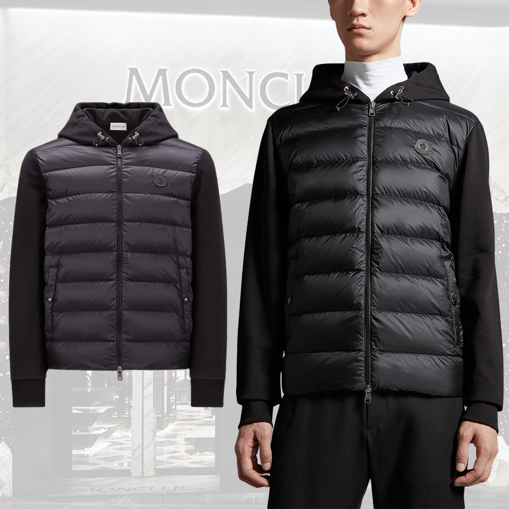 MONCLER  |Padded Fleece Zip-Up Sweatshirt