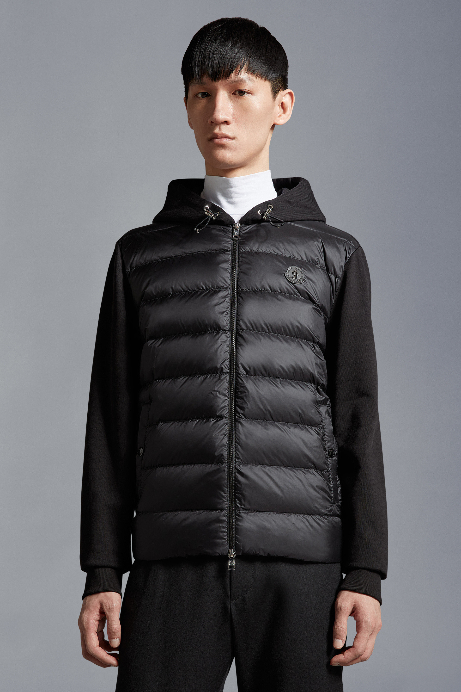 MONCLER  |Padded Fleece Zip-Up Sweatshirt