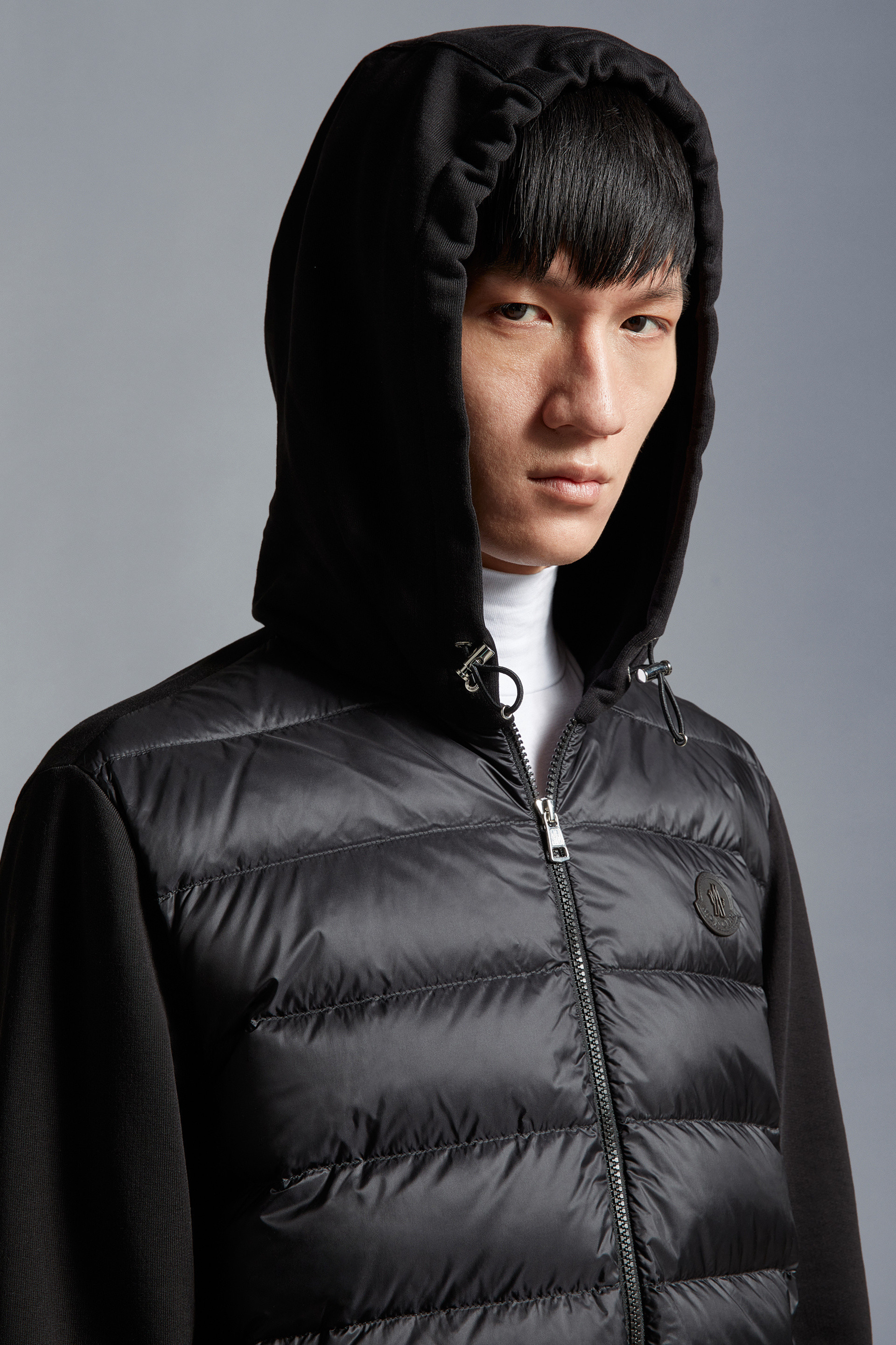 MONCLER  |Padded Fleece Zip-Up Sweatshirt