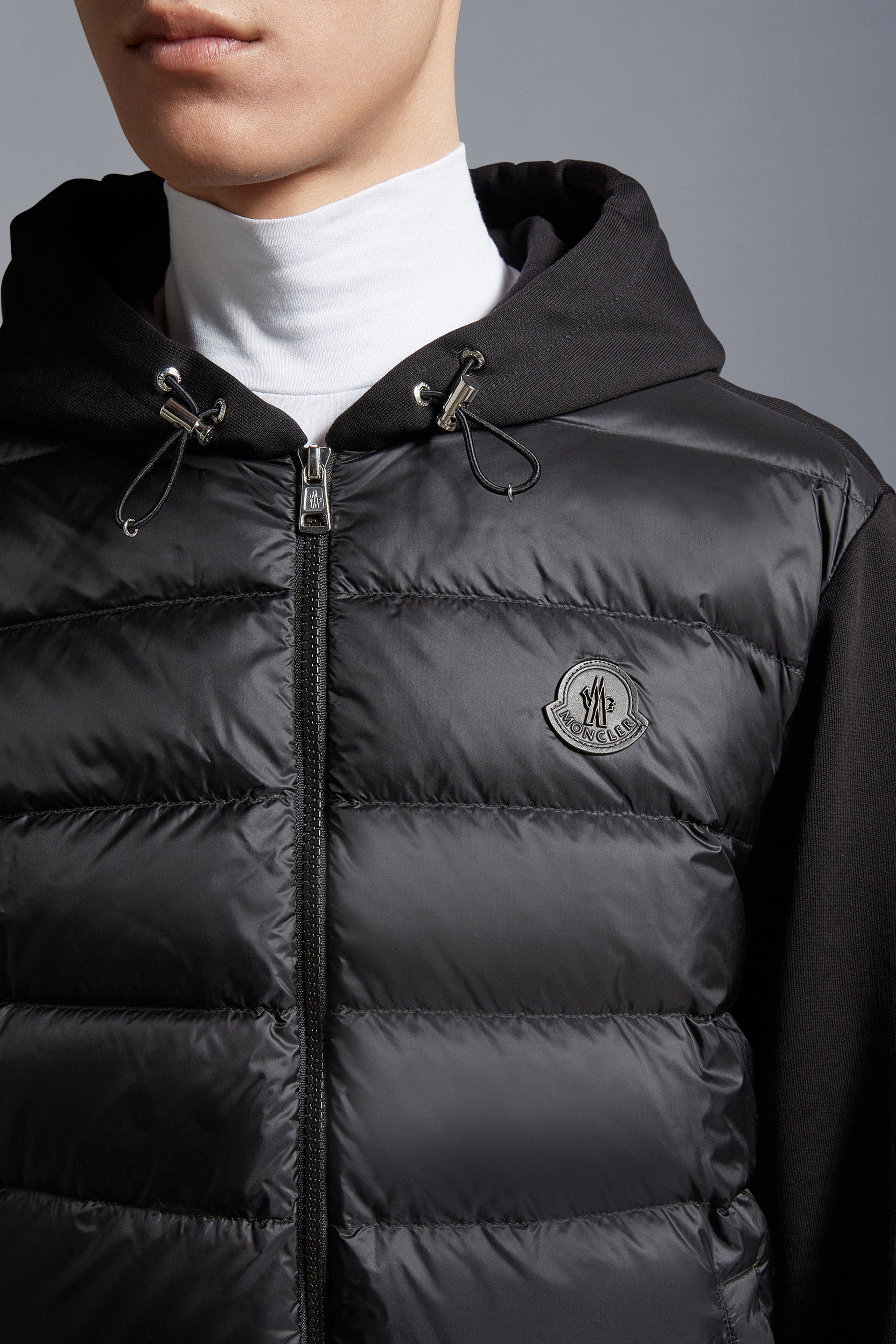 MONCLER  |Padded Fleece Zip-Up Sweatshirt