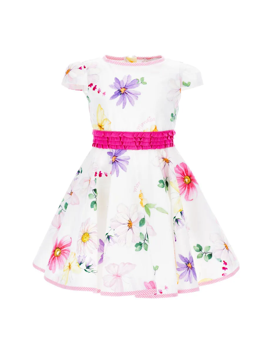 Monnalisa St. Tropez Floral Dress