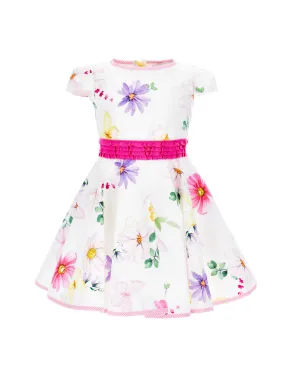 Monnalisa St. Tropez Floral Dress