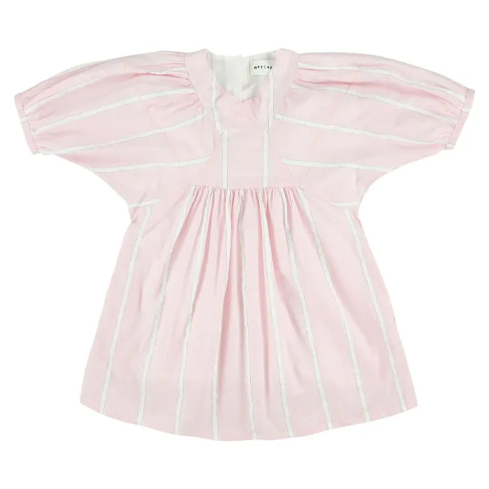 Morley Child Girl Sushi Dress Porto Rose Pink Stripes