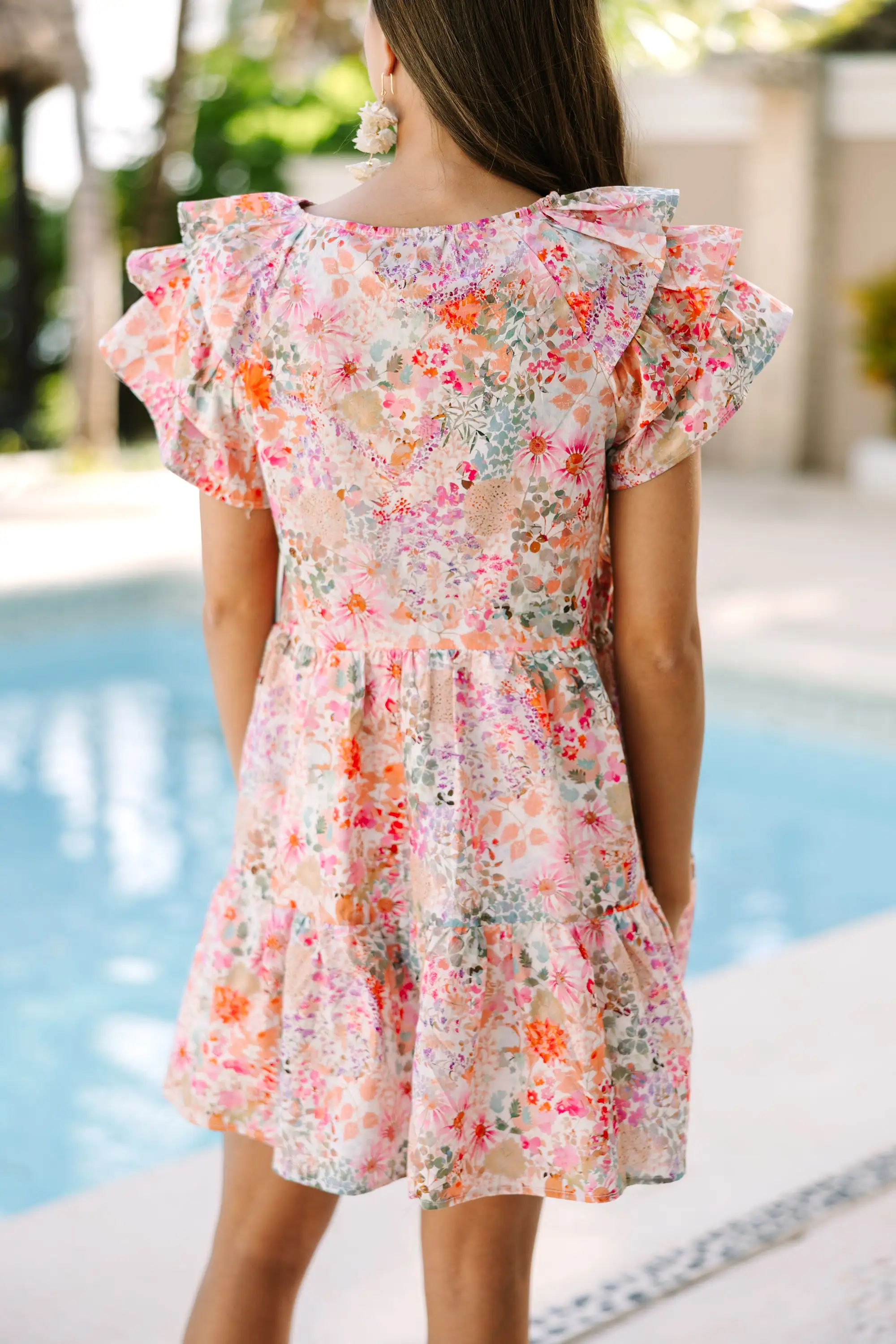 Near To Your Heart Pink Floral Dress