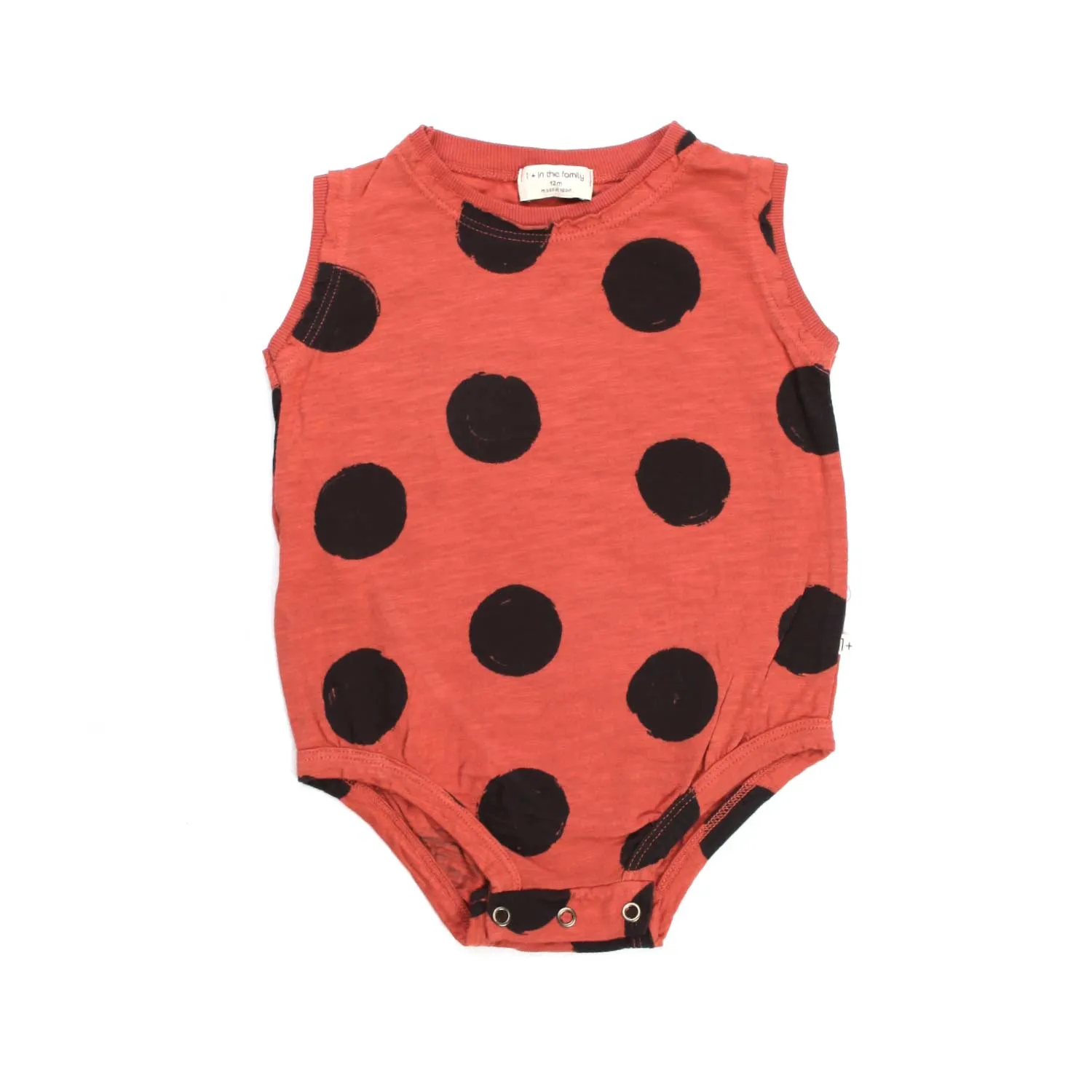 One More In The Family Polka Dot Bodysuit For Baby