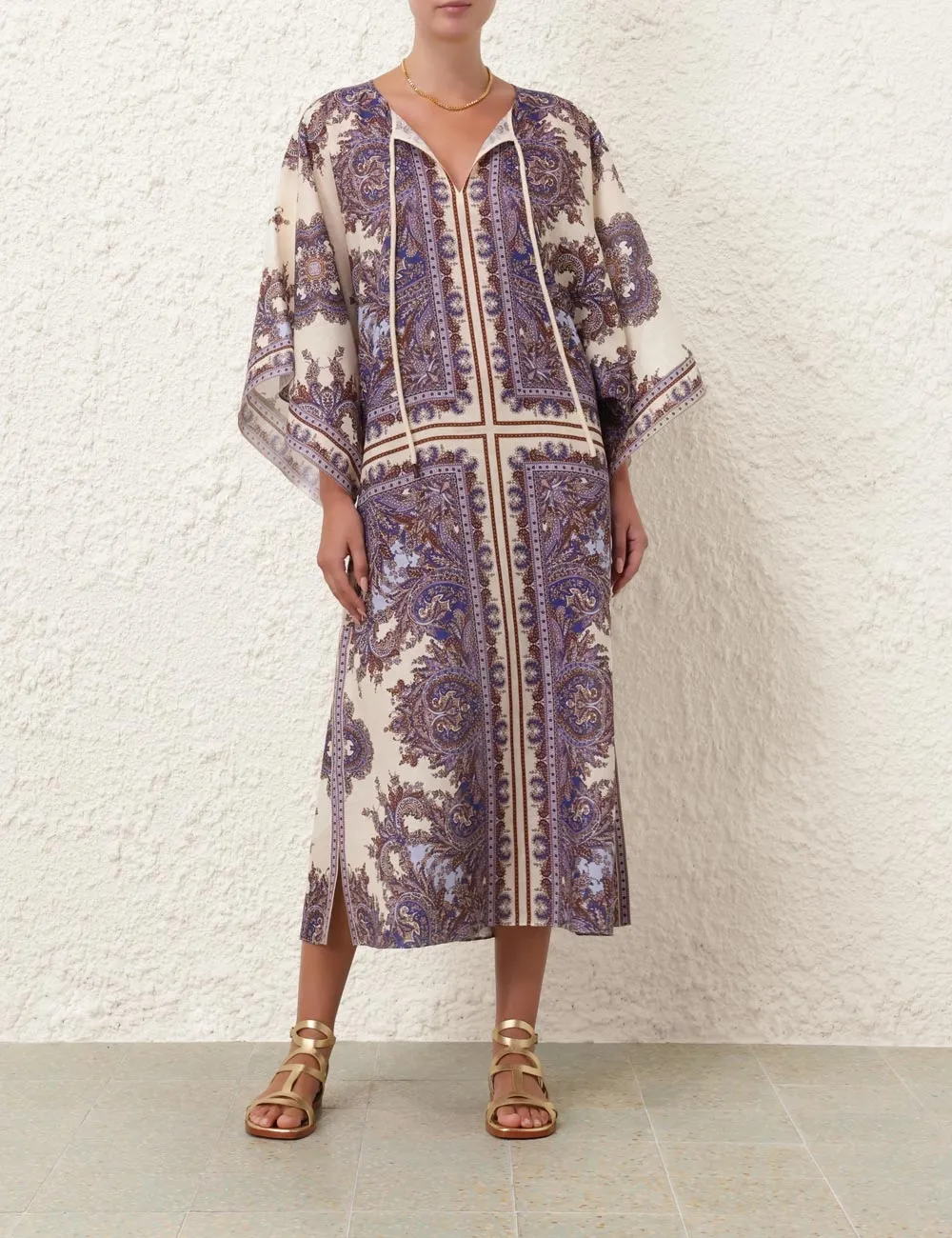 Ottie Kaftan Midi Dress