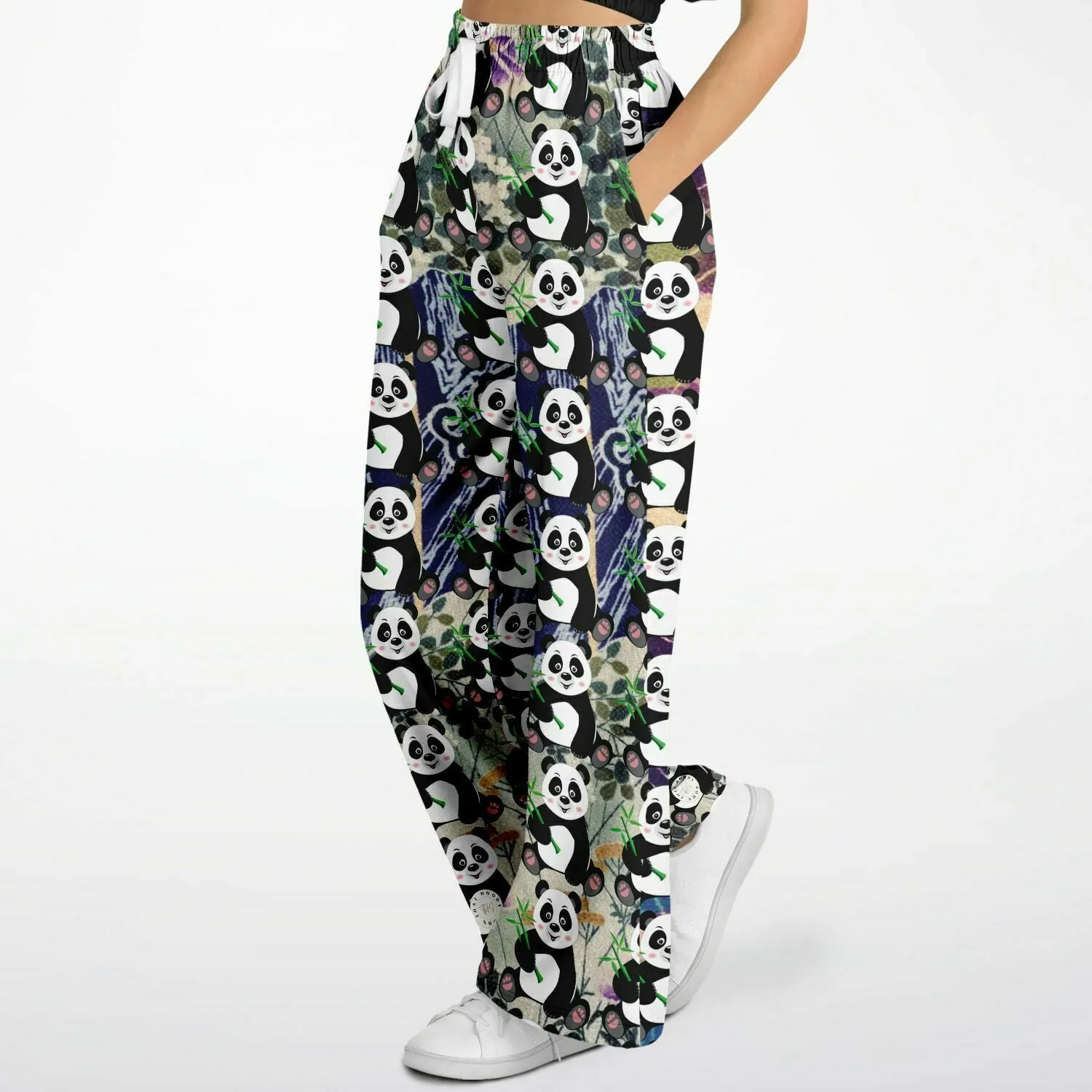 Panda Surprise LTD Eco-Poly Stretchy Phat Bellbottoms