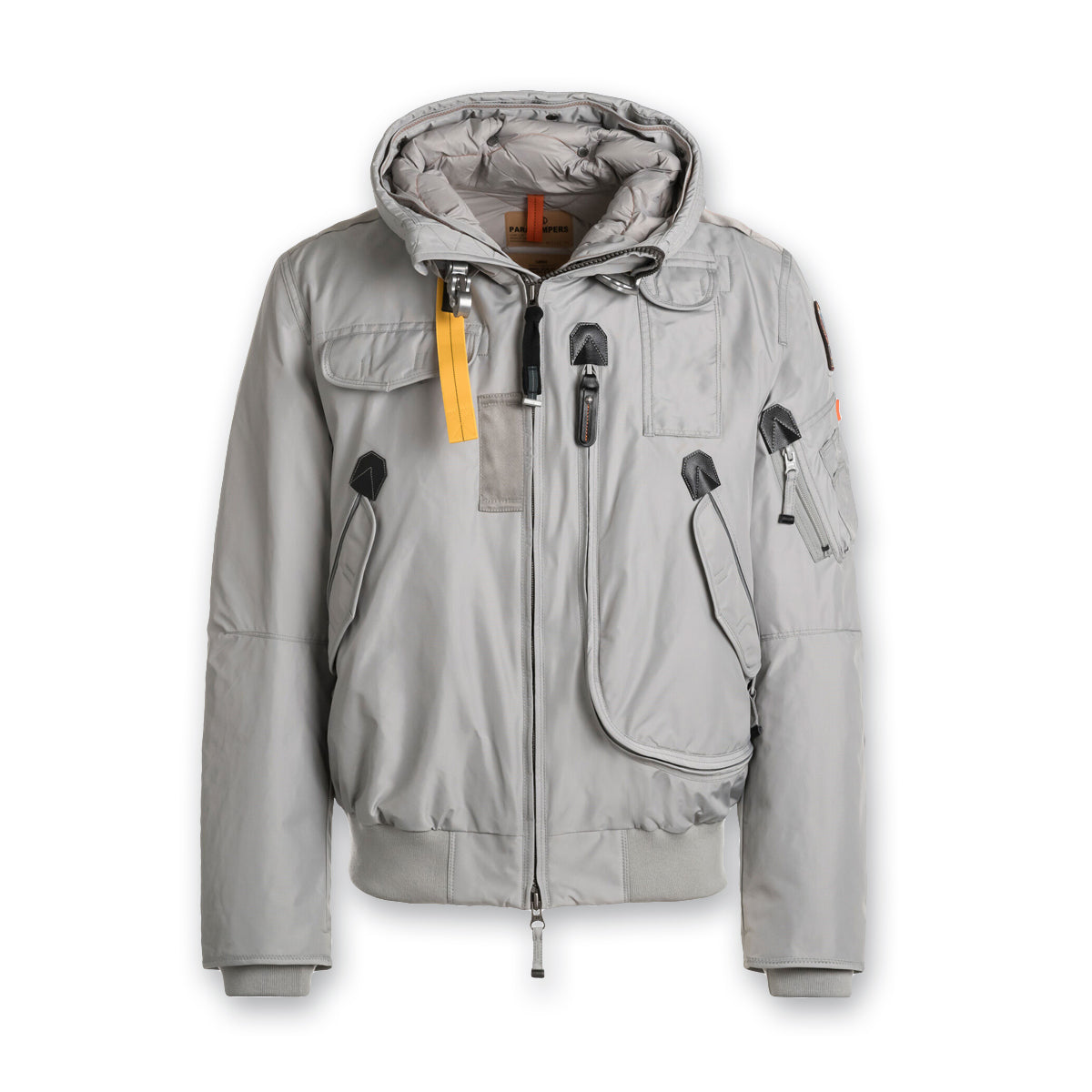 Parajumpers - Gobi Base Hooded Bomber Jacket in Paloma Grey