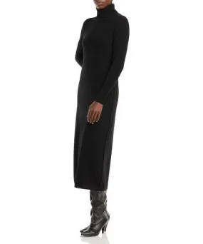 Private Label Womens Turtleneck Long Sweaterdress