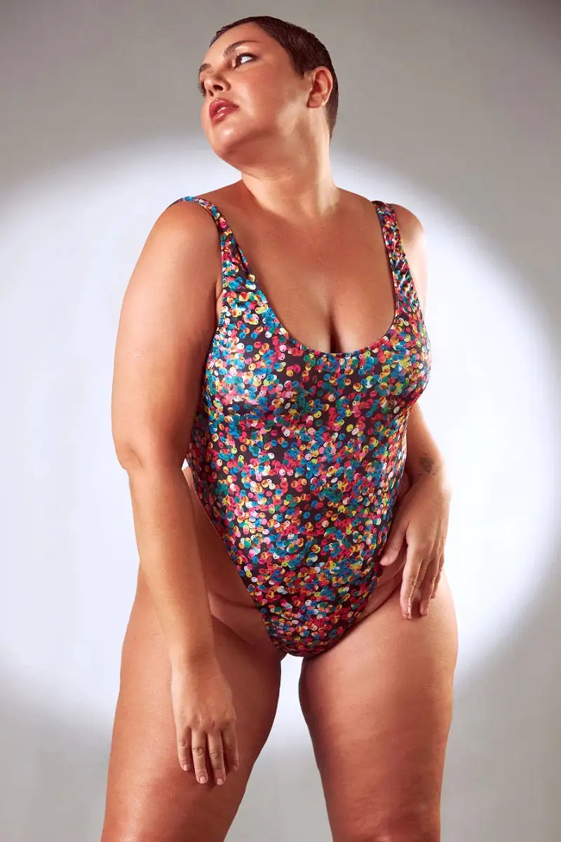 Rolling Perigo Bodysuit - Confetti