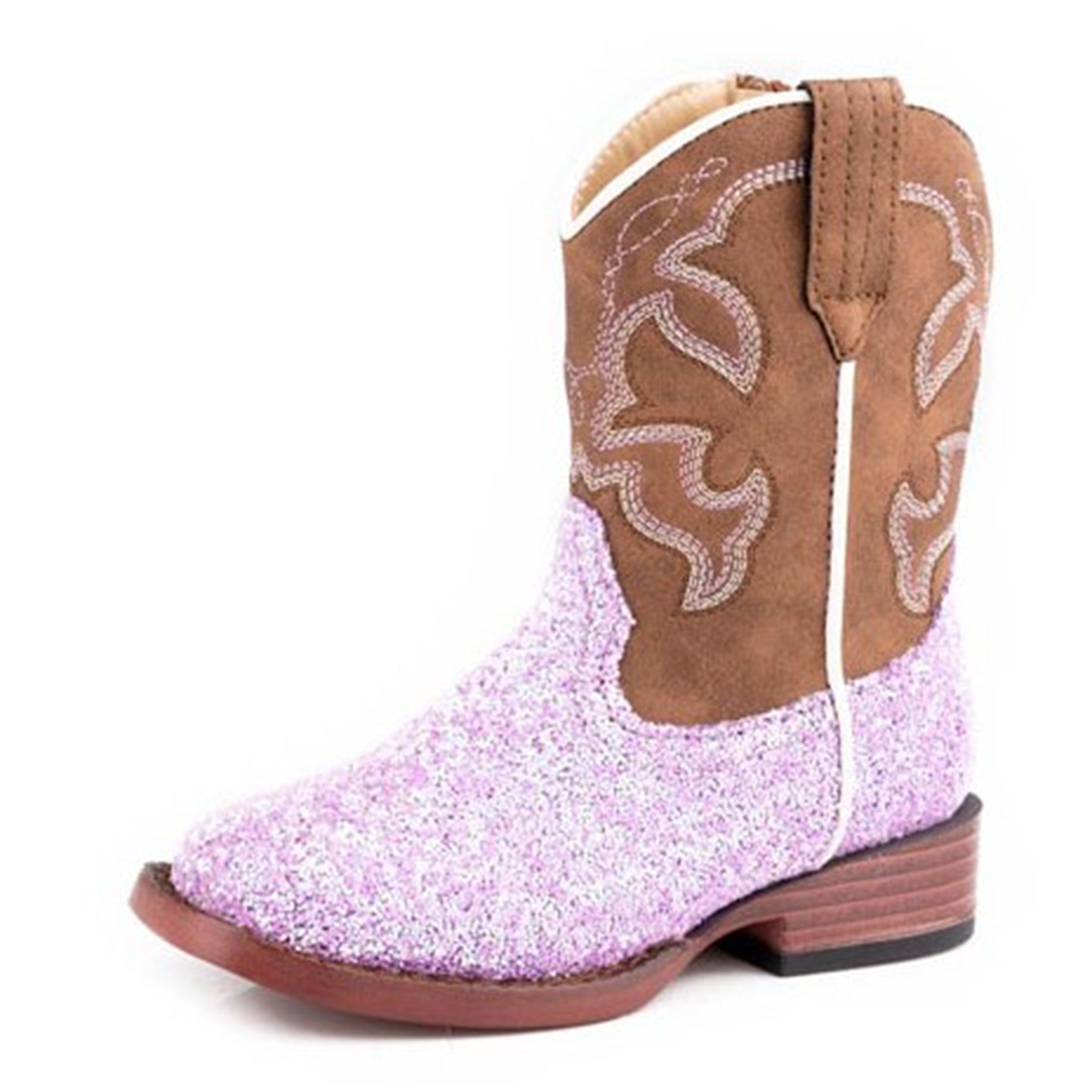 Roper Toddler Purple Glitter Blast Boots