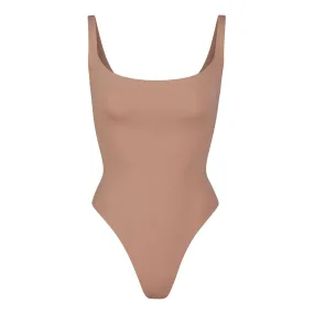 SKIMS FITS EVERYBODY Square Neck Bodysuit Sienna - Brown