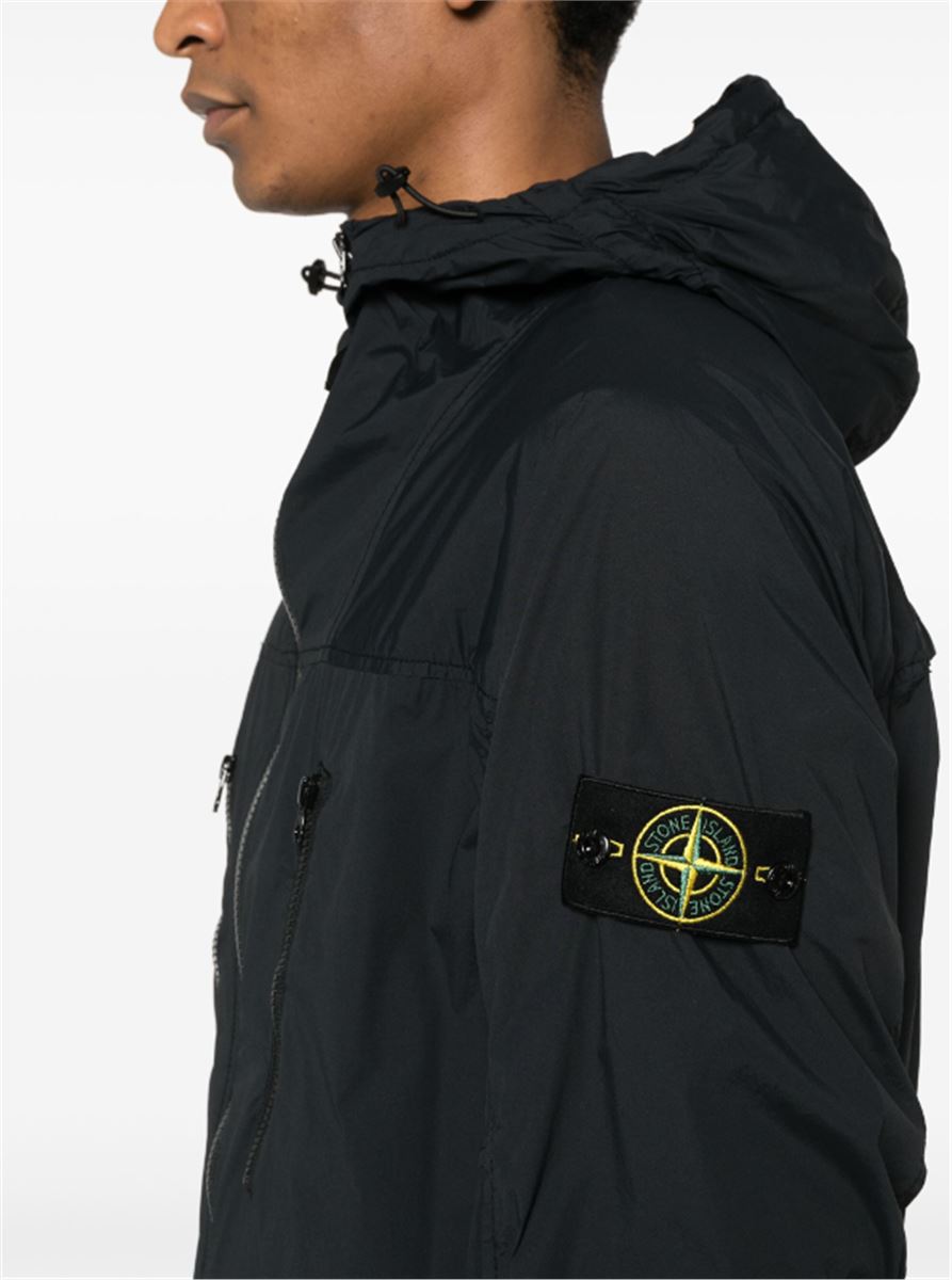 SKIN TOUCH NYLON-TC HOODED JACKET