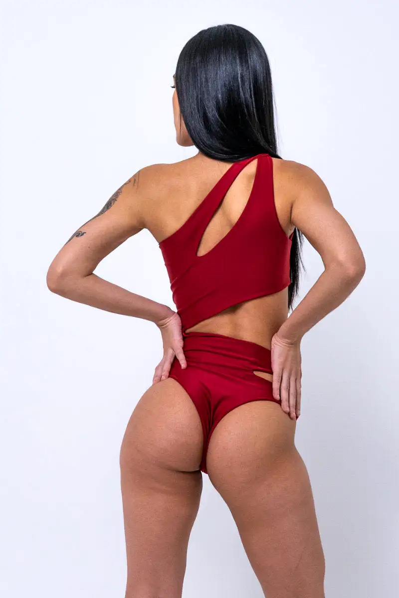 Sorte Under My Spell Bodysuit - Red