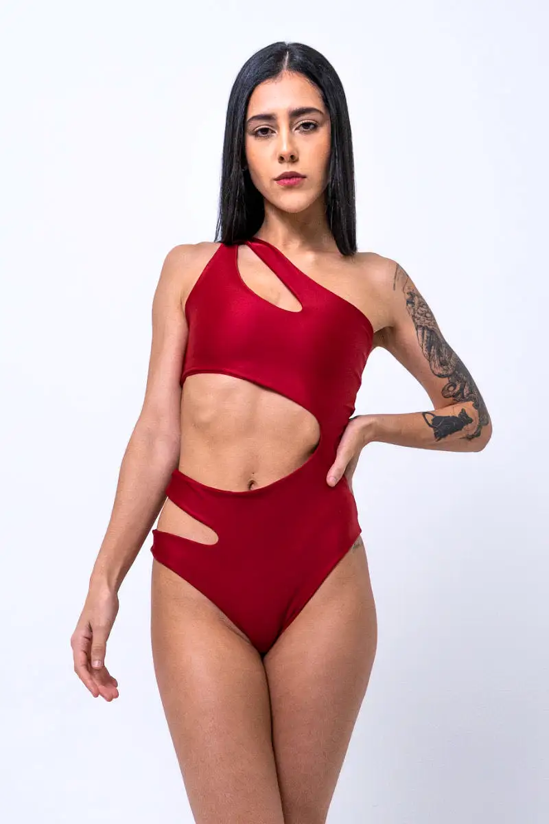 Sorte Under My Spell Bodysuit - Red