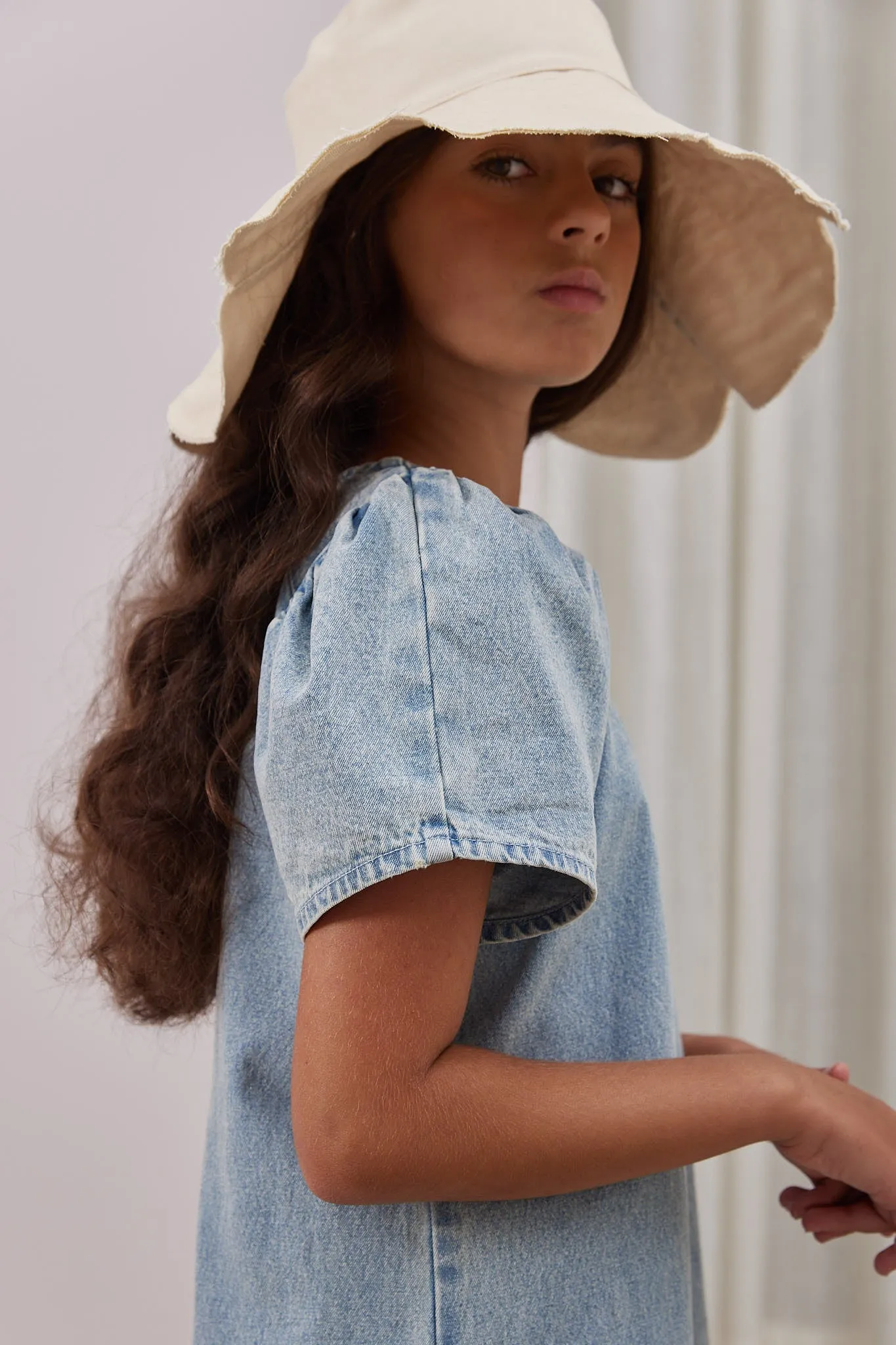 Steph Denim T-shirt Dress