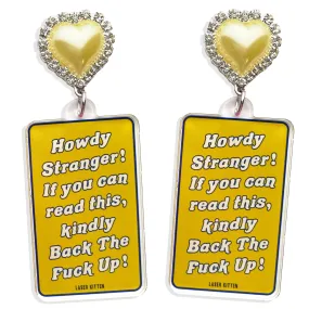 Stranger Danger Charm Earrings