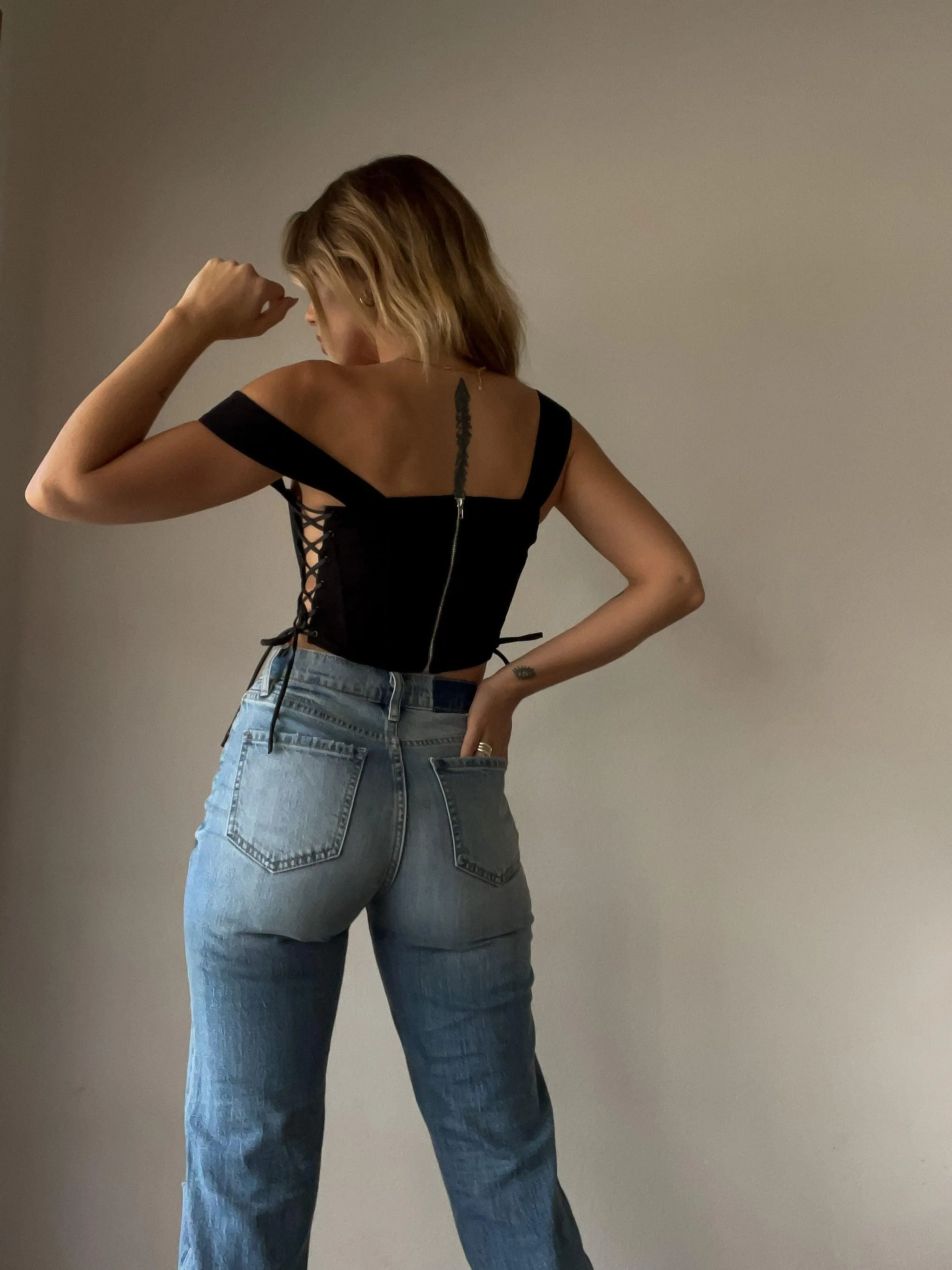 Strapped In Corset Top - FINAL SALE