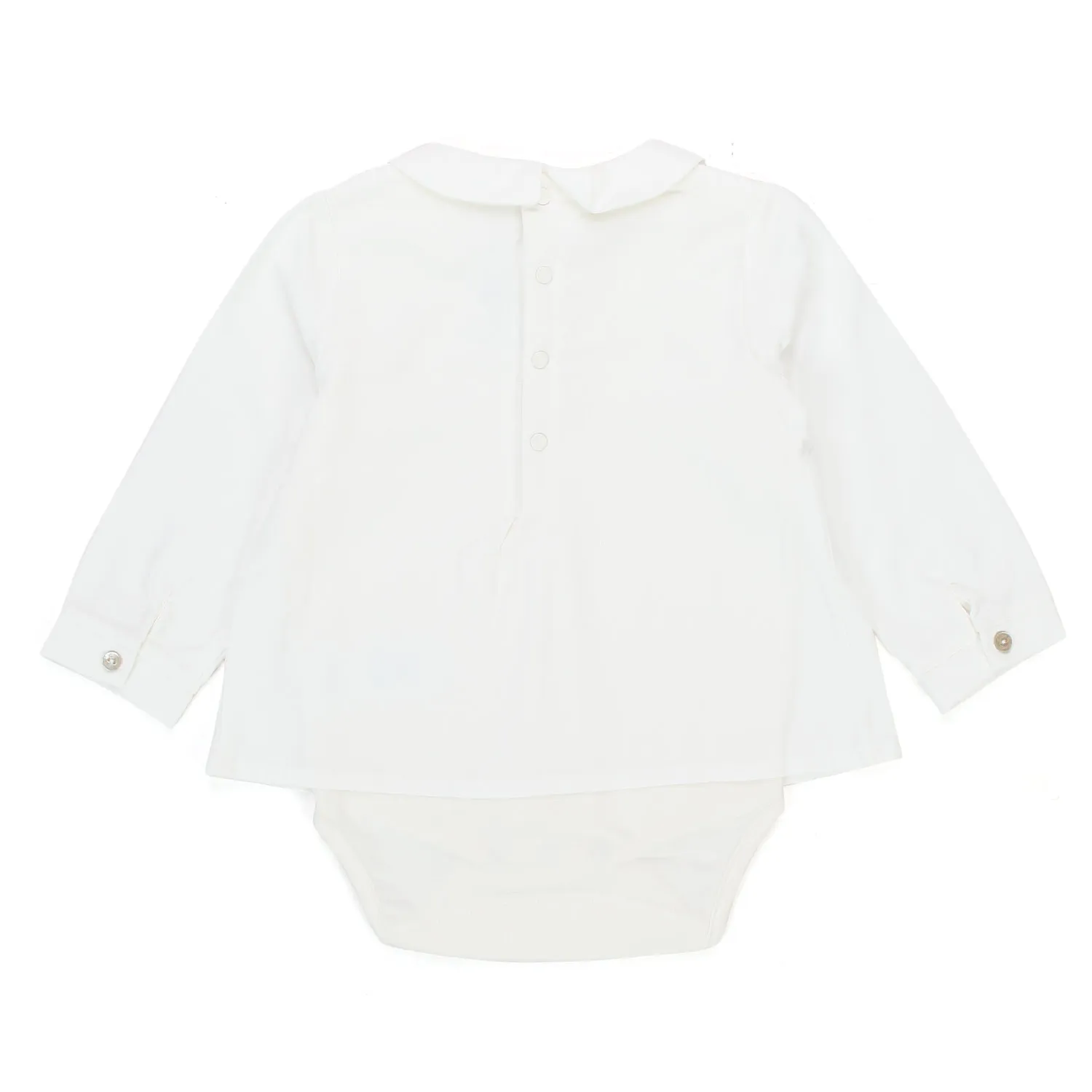 Tartine Et Chocolat White Ceremony Bodysuit For Baby