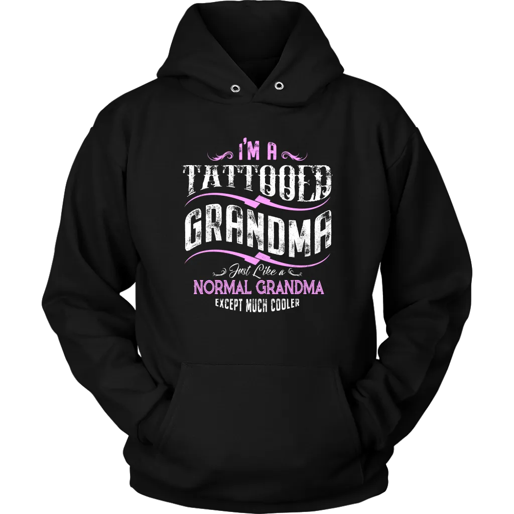 Tattooed Grandma Hoodie Sweatshirt