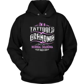 Tattooed Grandma Hoodie Sweatshirt