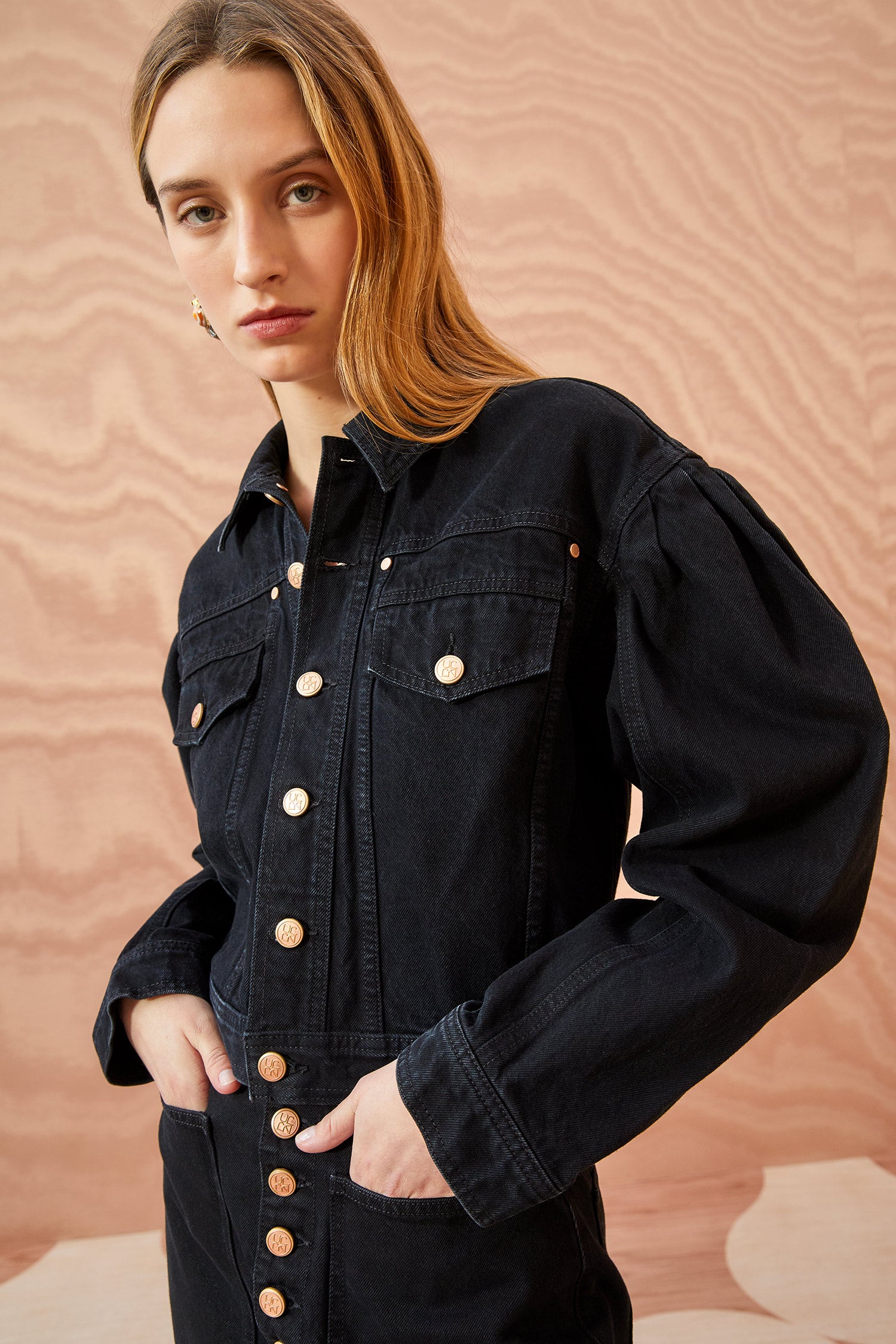 The Cosette Jacket - Noir Wash