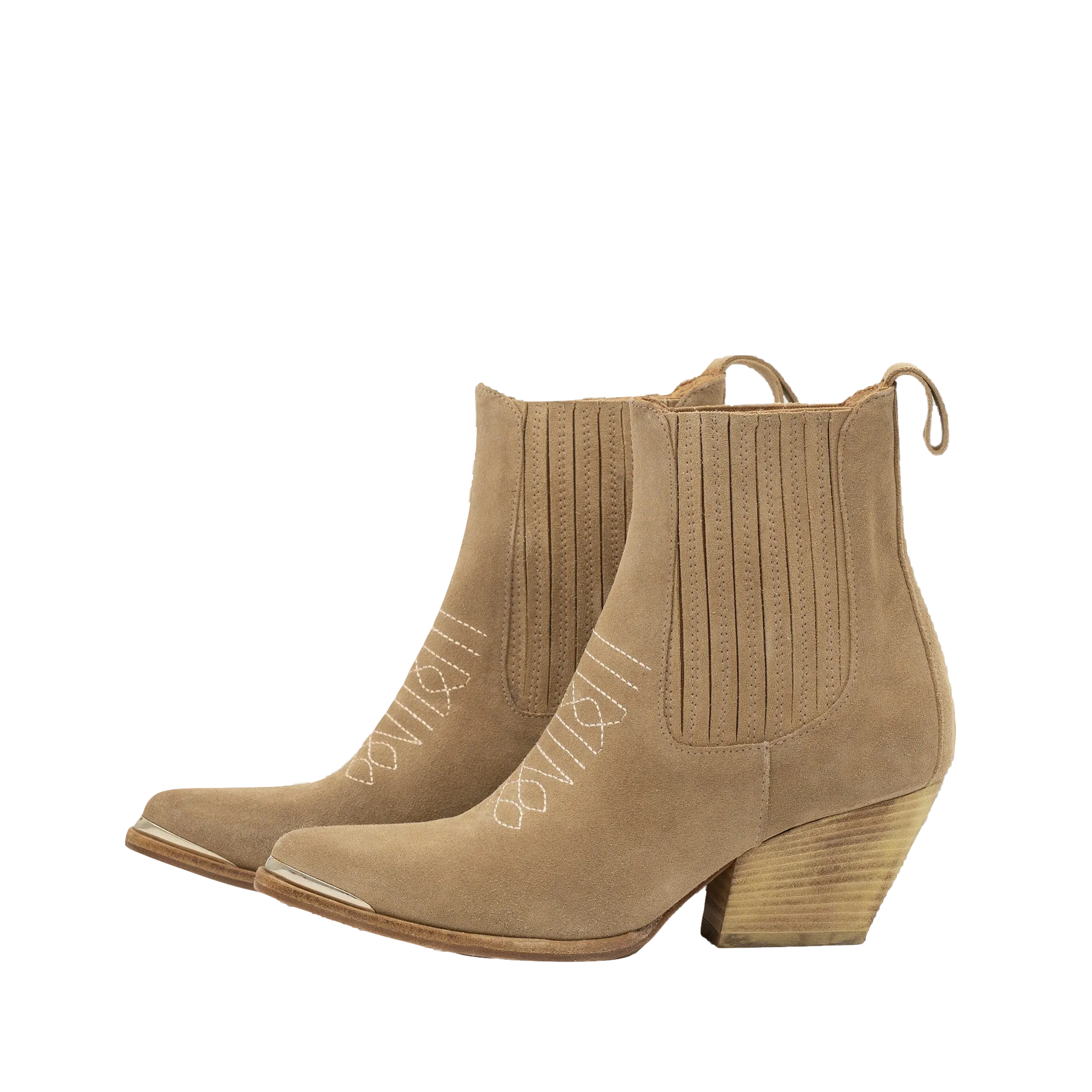 TORAL SUEDE WESTERN BOOTIES