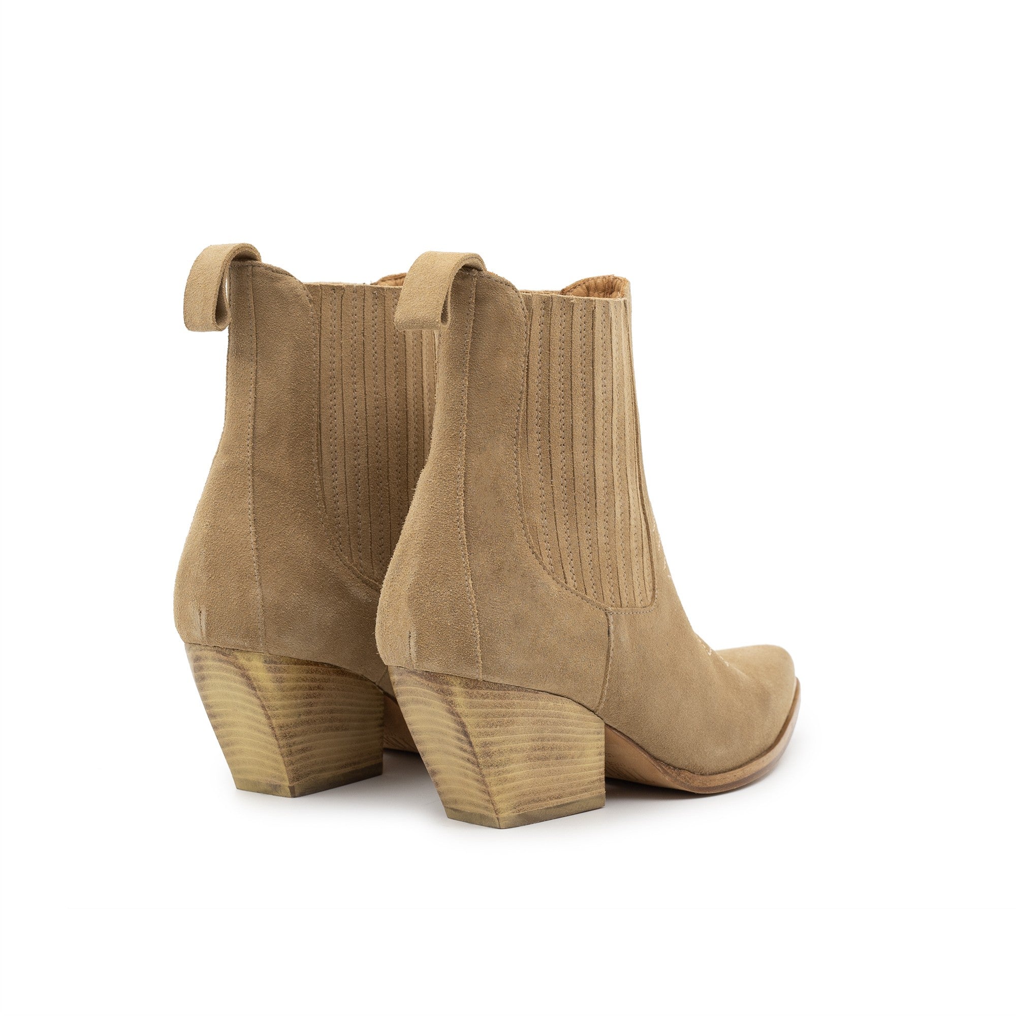 TORAL SUEDE WESTERN BOOTIES