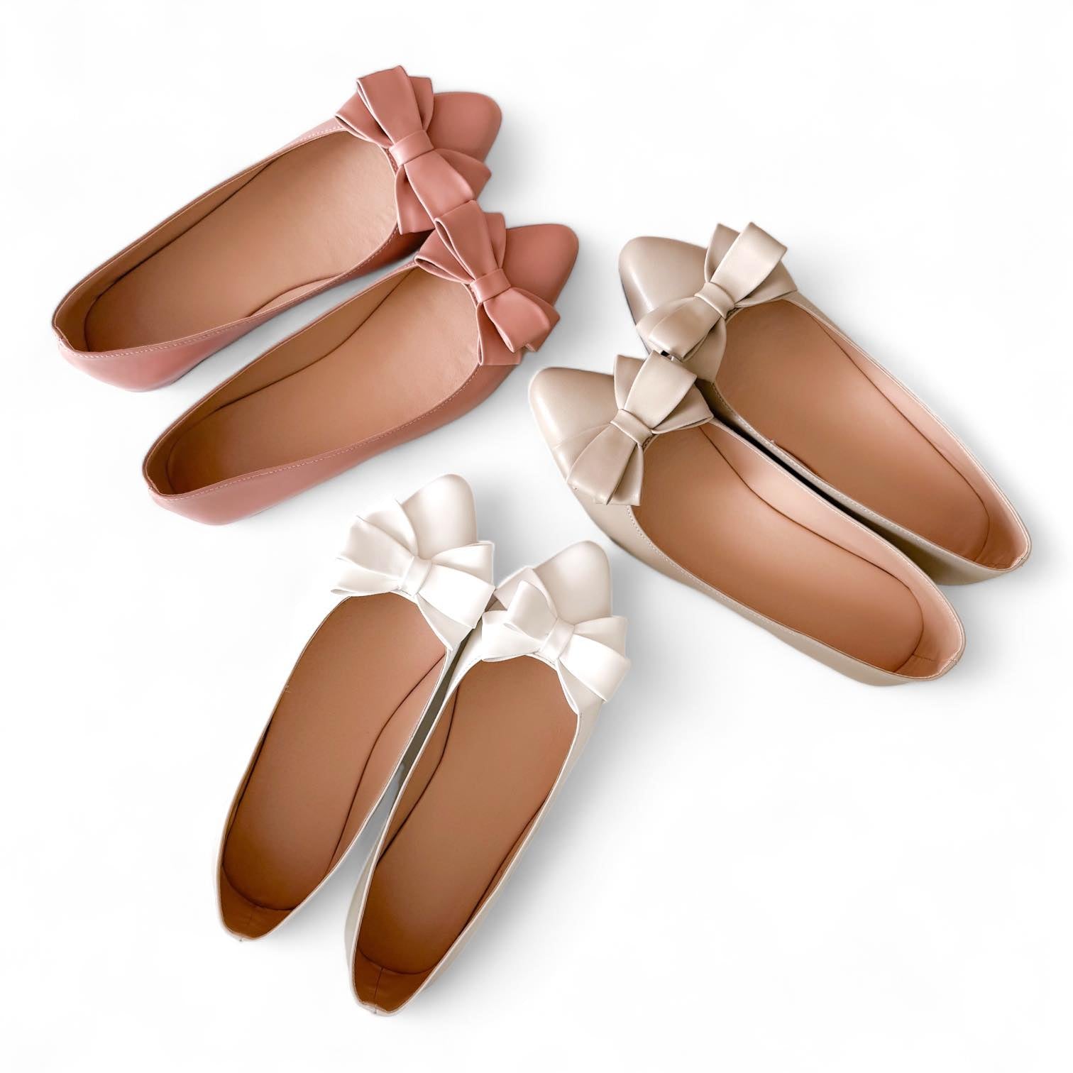 VANIA Knot Pointed Doll Shoes