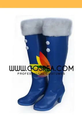 Vocaloid Snow Miku Cosplay Shoes